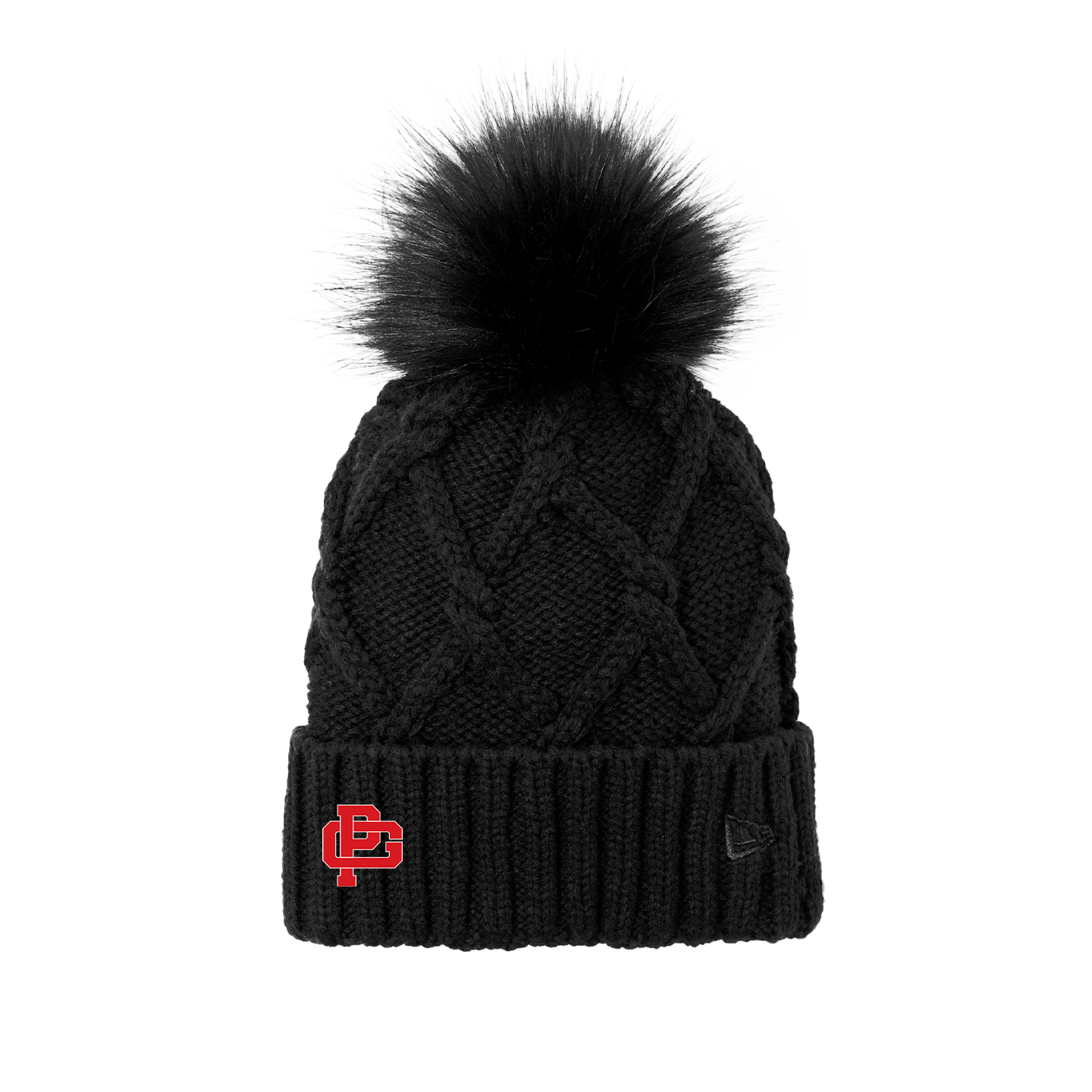 NEW ERA FAUX FUR POM BEANIE