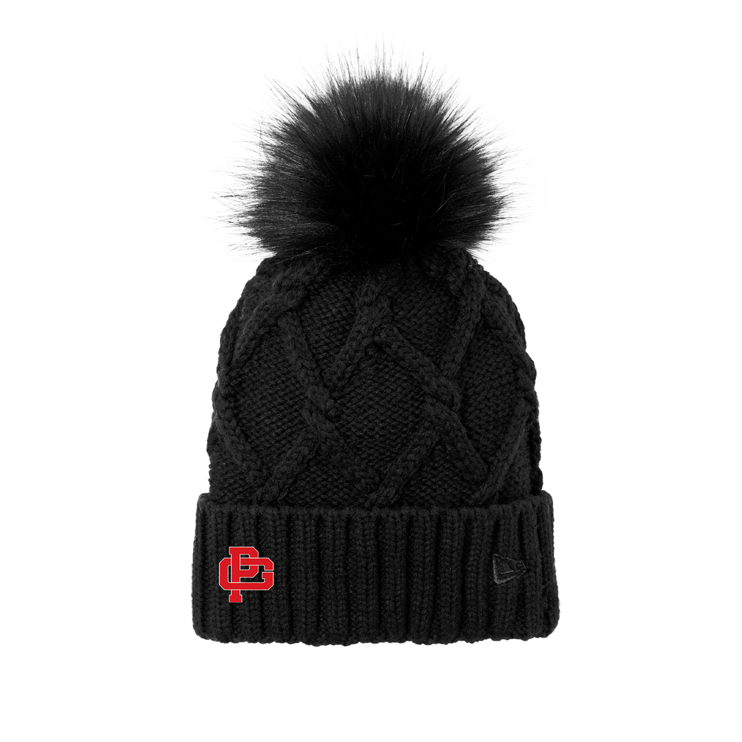 NEW ERA FAUX FUR POM BEANIE