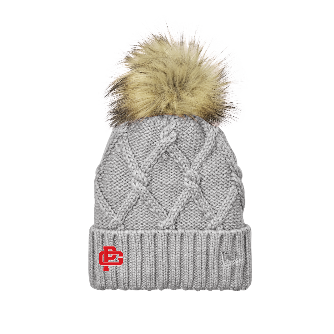 NEW ERA FAUX FUR POM BEANIE