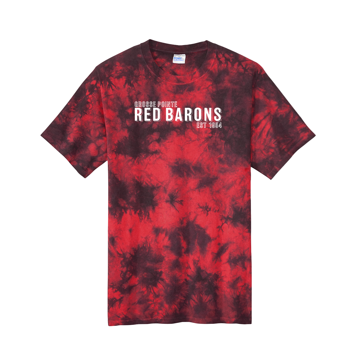 CRYSTAL TIE-DYE TEE