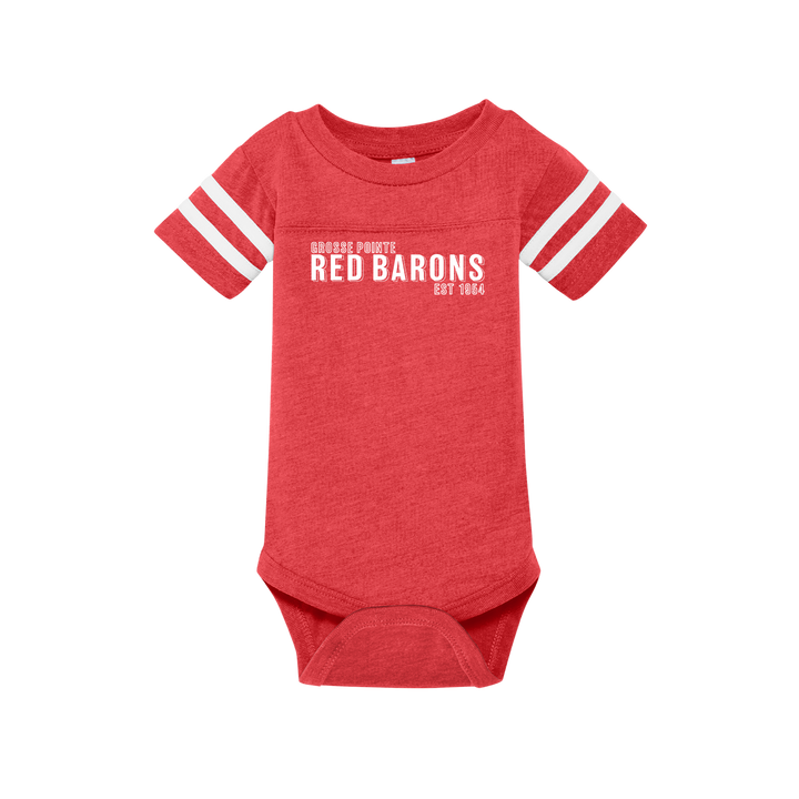 INFANT FOOTBALL JERSEY ONESIE