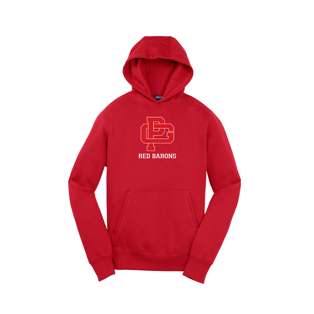 SPORT-TEK YOUTH PULLOVER HOODED SWEATSHIRT