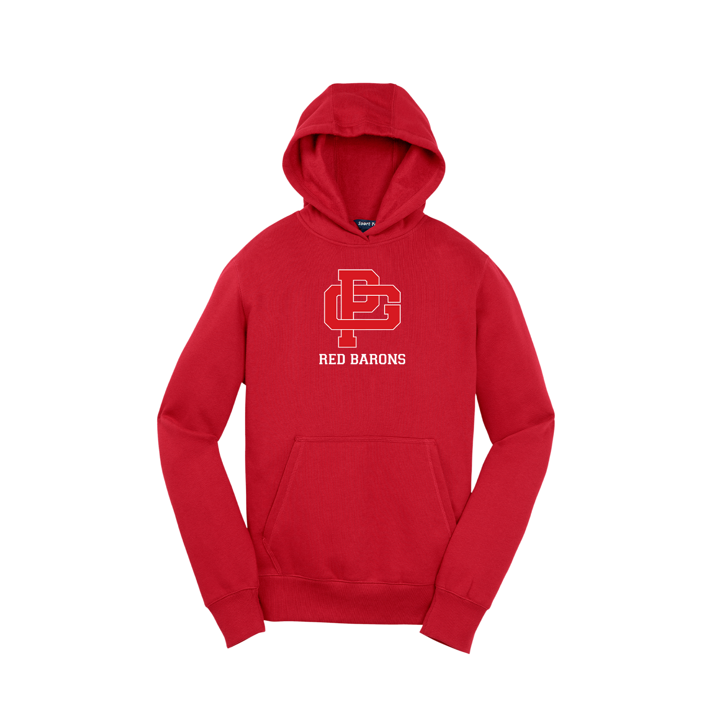 SPORT-TEK YOUTH PULLOVER HOODED SWEATSHIRT