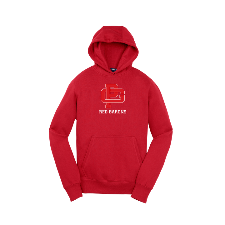 SPORT-TEK YOUTH PULLOVER HOODED SWEATSHIRT