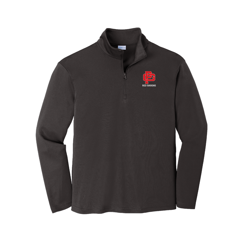 SPORT-TEK YOUTH POSICHARGE COMPETITOR 1/4-ZIP PULLOVER