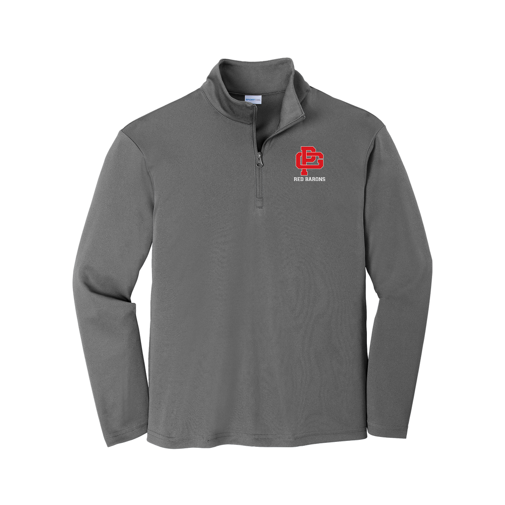 SPORT-TEK YOUTH POSICHARGE COMPETITOR 1/4-ZIP PULLOVER
