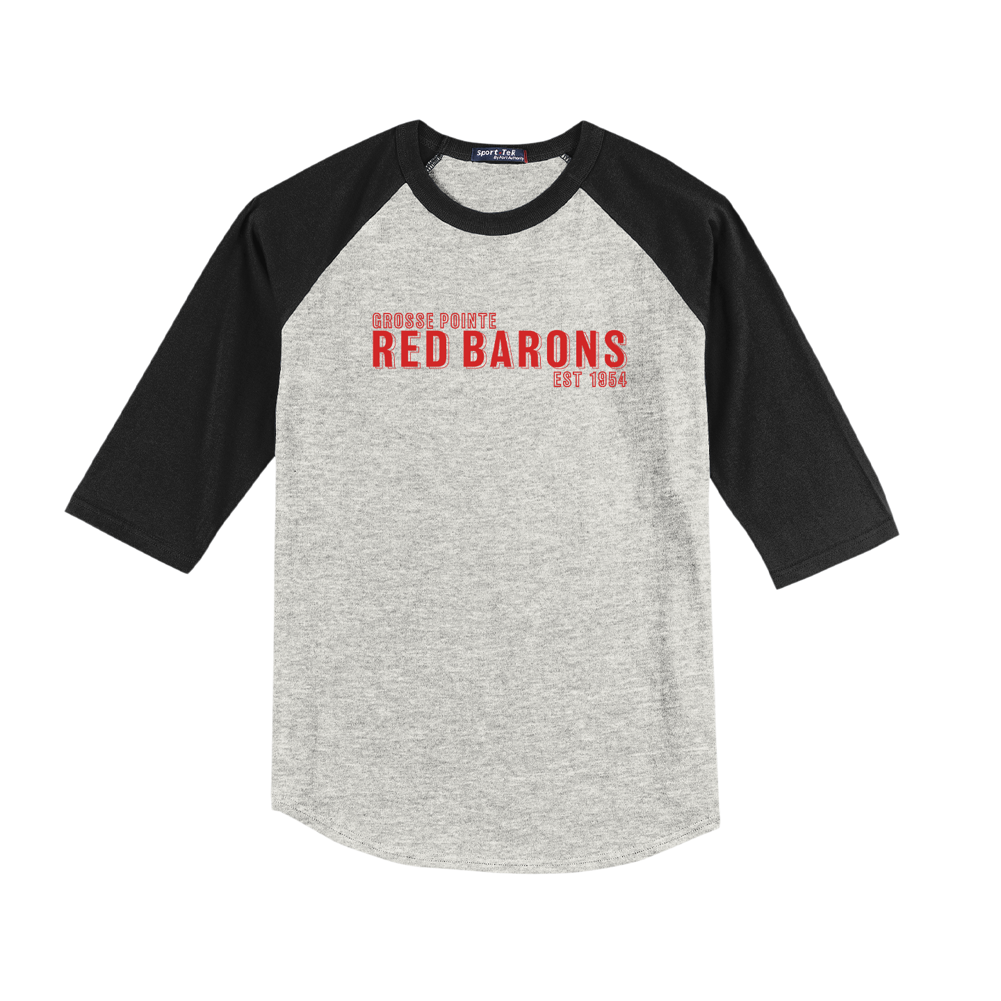 SPORT-TEK YOUTH RAGLAN JERSEY TEE