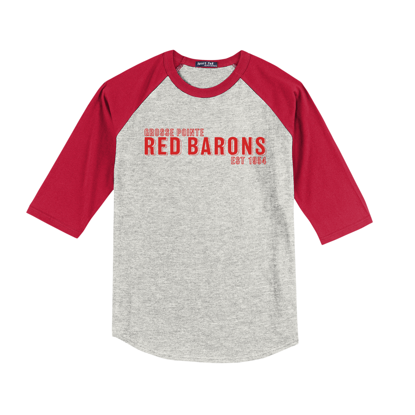 SPORT-TEK YOUTH RAGLAN JERSEY TEE