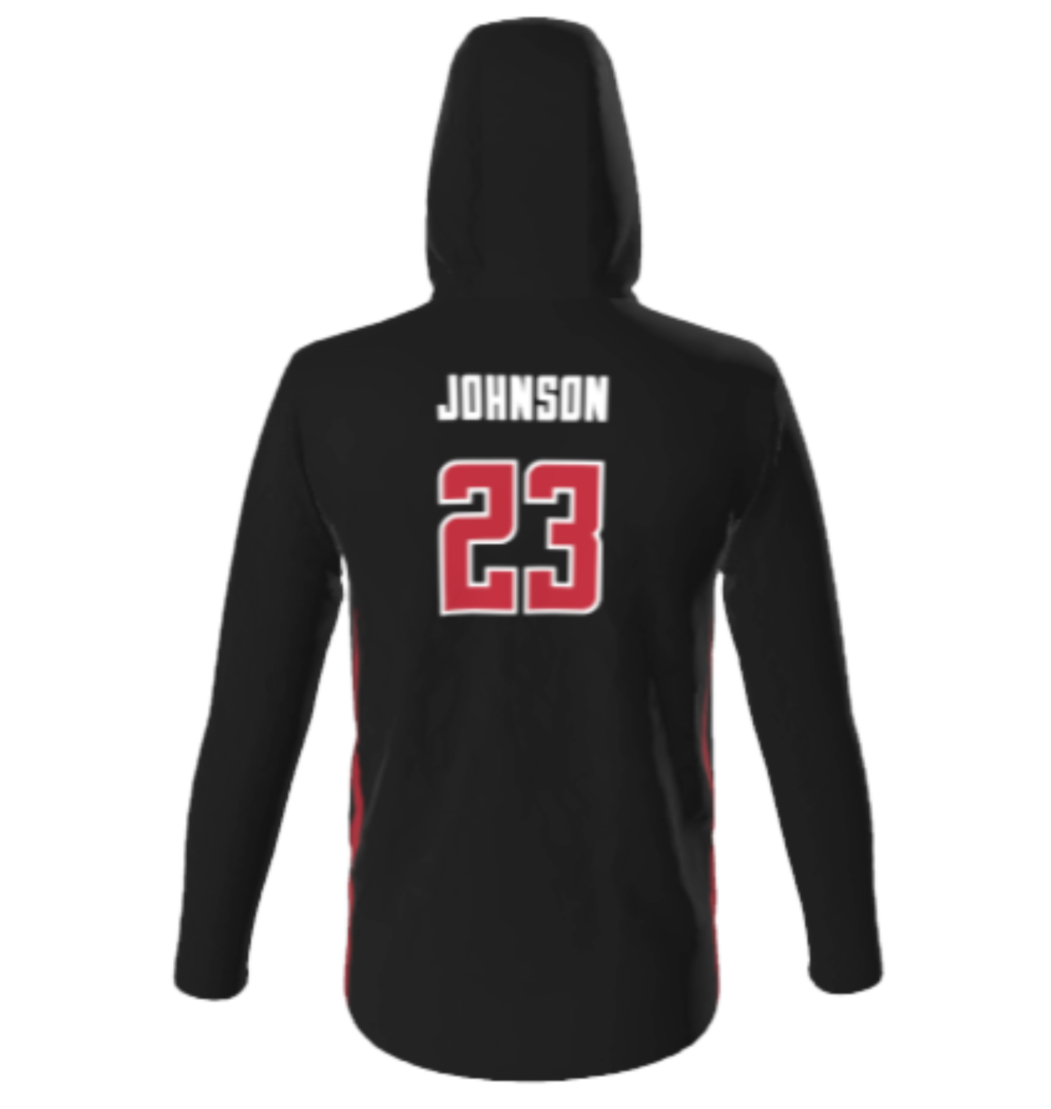BLACK CUSTOM HOODIE