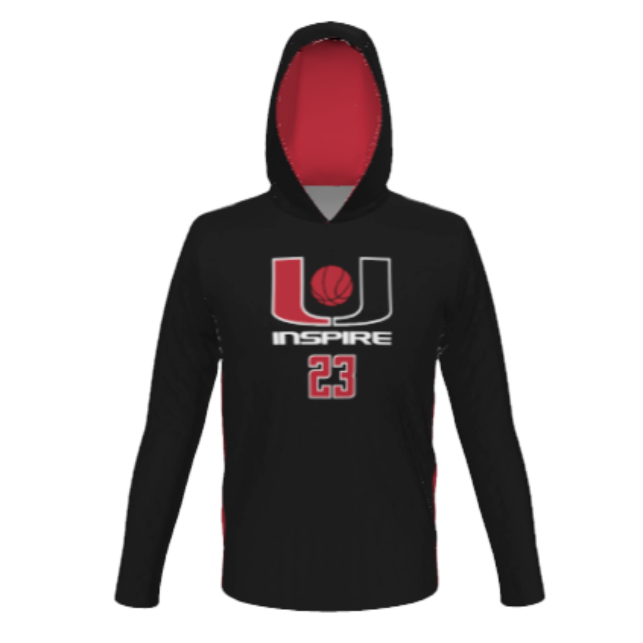 BLACK CUSTOM HOODIE