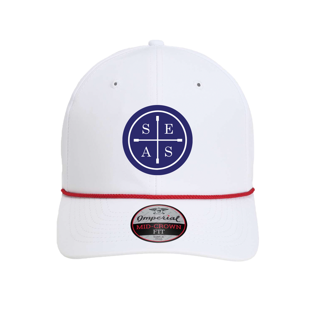 IMPERIAL THE WINGMAN CAP - WHITE/RED