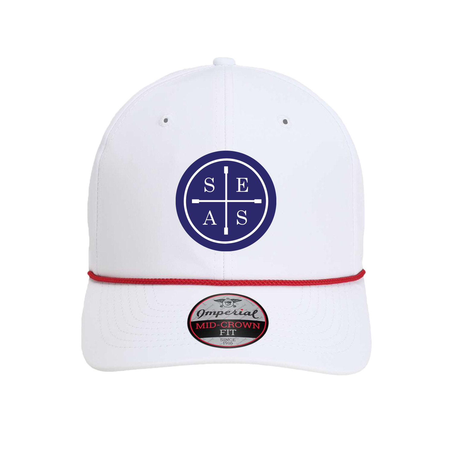 IMPERIAL THE WINGMAN CAP - WHITE/RED