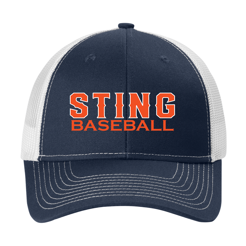 PORT AUTHORITY SNAPBACK PONYTAIL TRUCKER CAP