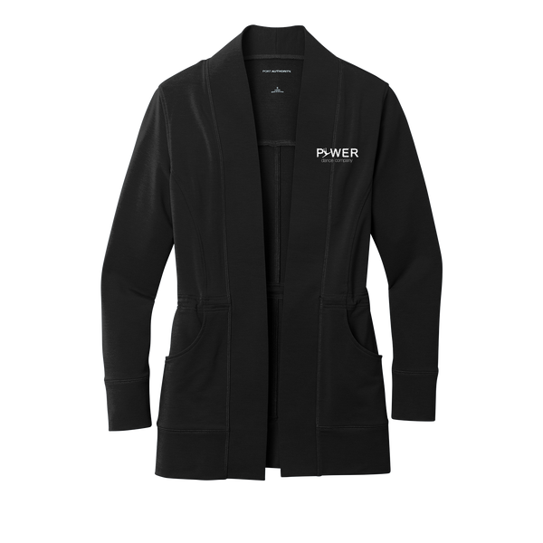 Port Authority® Women's Microterry Cardigan - POWER – Second Story ...