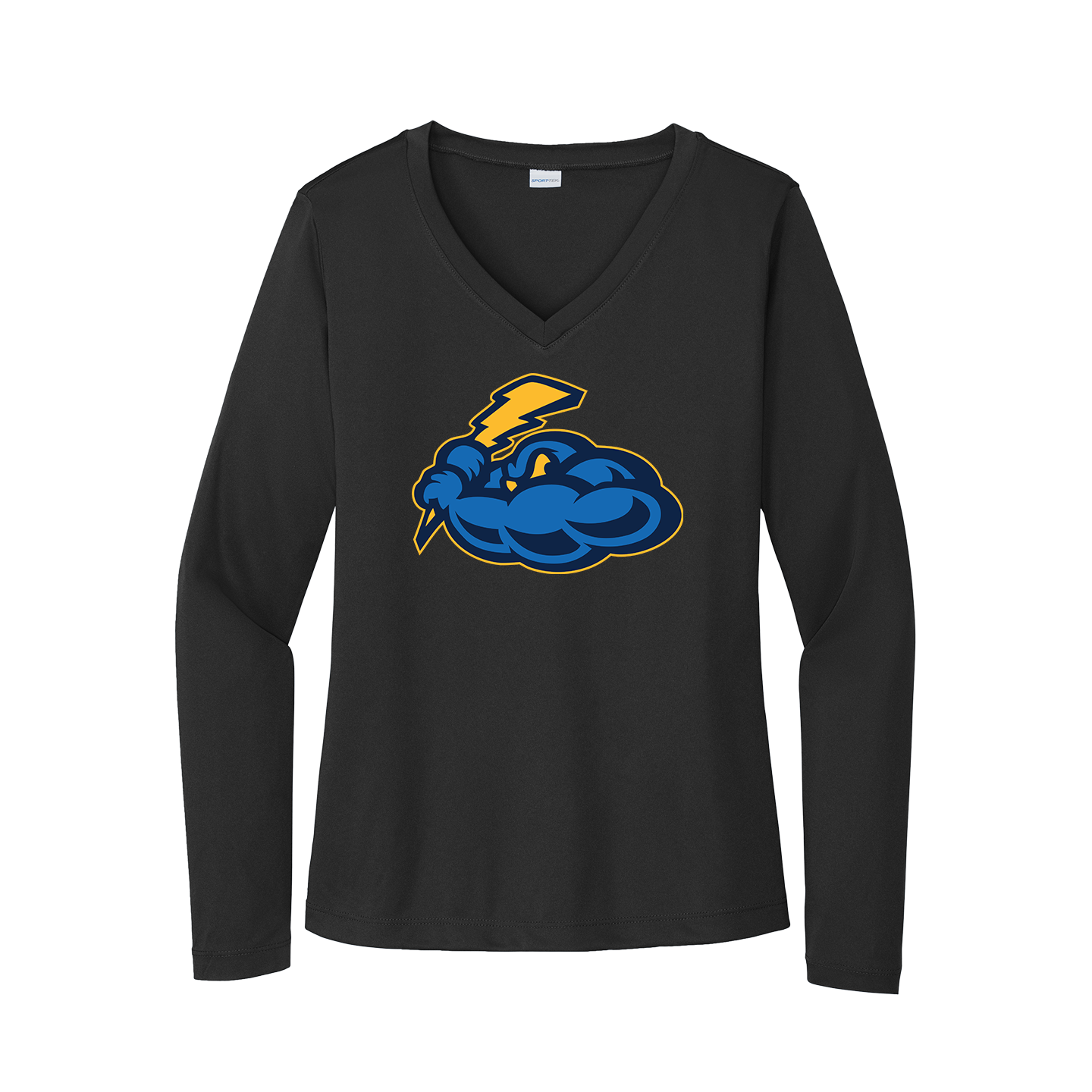 Sport-Tek® Women's Long Sleeve PosiCharge® Competitor™ V-Neck Tee