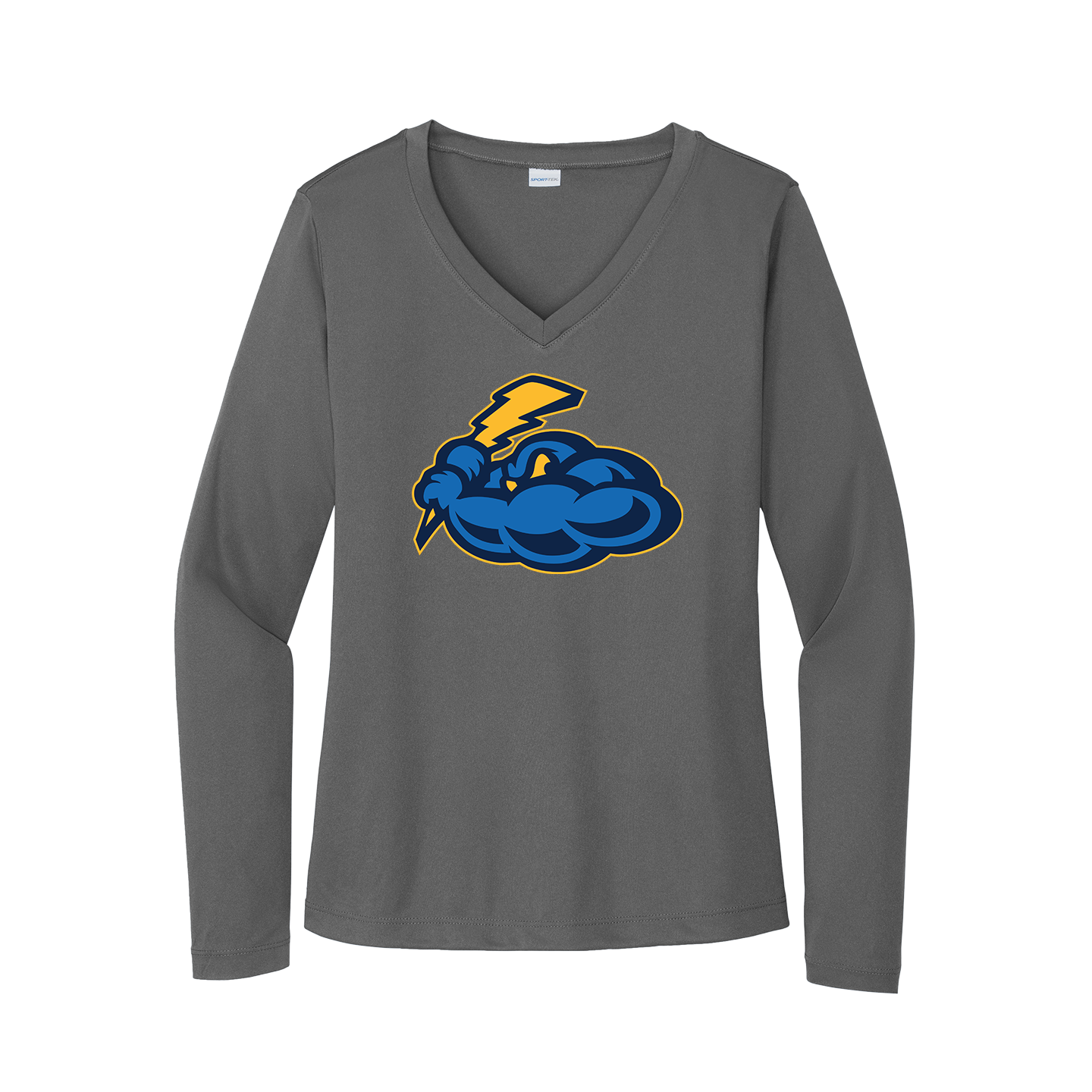 Sport-Tek® Women's Long Sleeve PosiCharge® Competitor™ V-Neck Tee