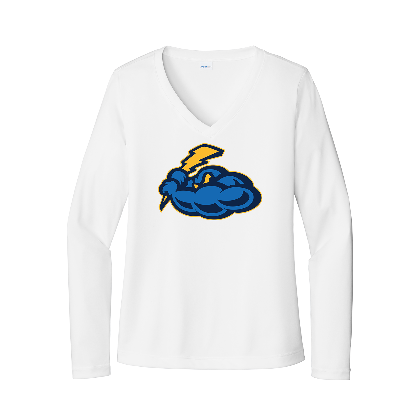 Sport-Tek® Women's Long Sleeve PosiCharge® Competitor™ V-Neck Tee