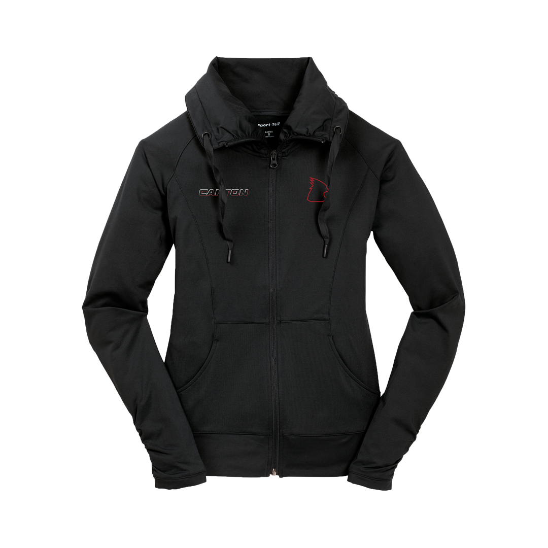 Sport Tek Ladies Stretch Full Zip Jacket