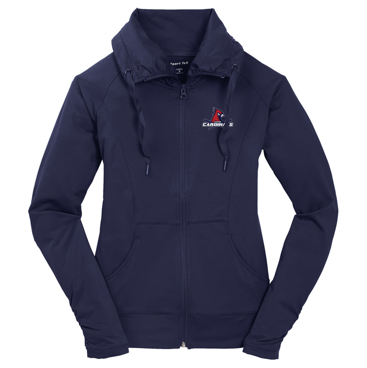 Sport Tek Ladies Stretch Full Zip Jacket