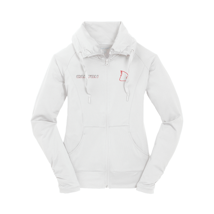 Sport Tek Ladies Stretch Full Zip Jacket