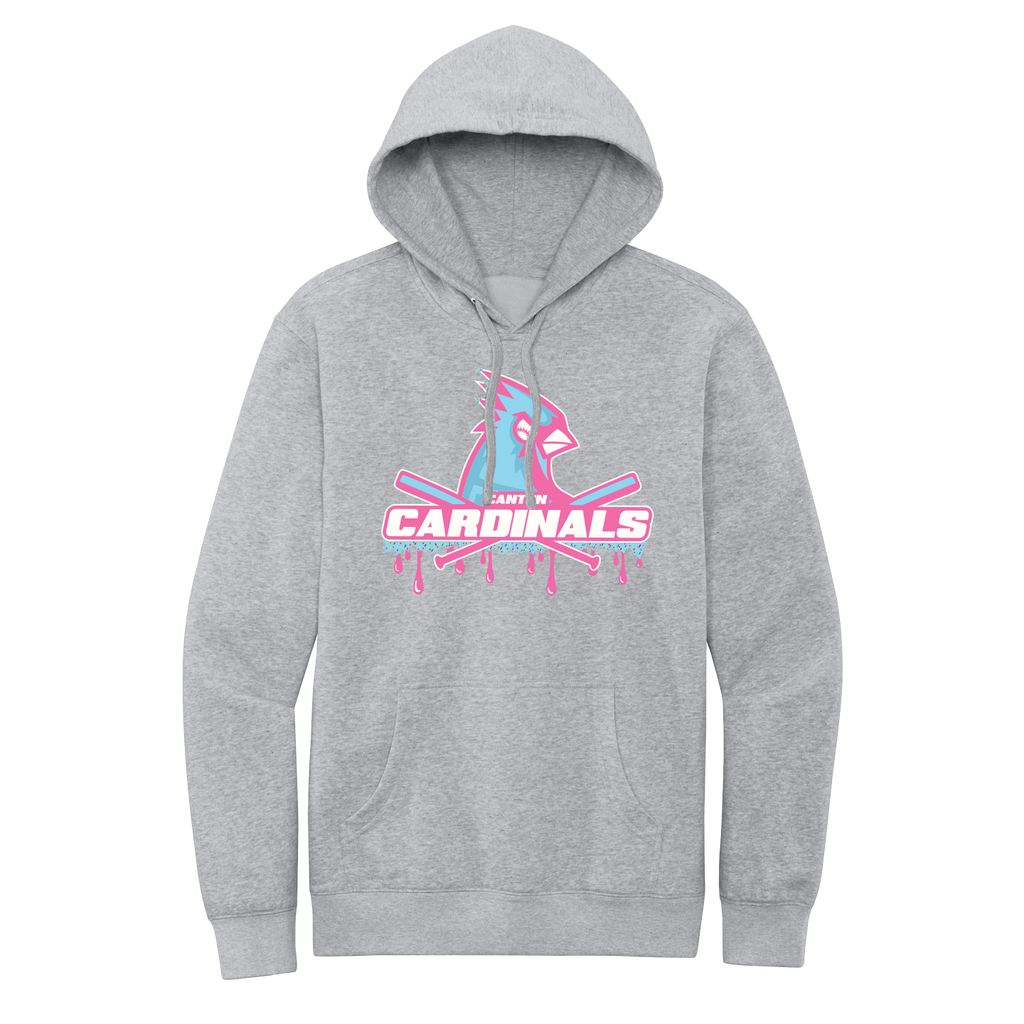 NEW District Mens V.I.T Fleece Hoodie (Cardinals Drip)