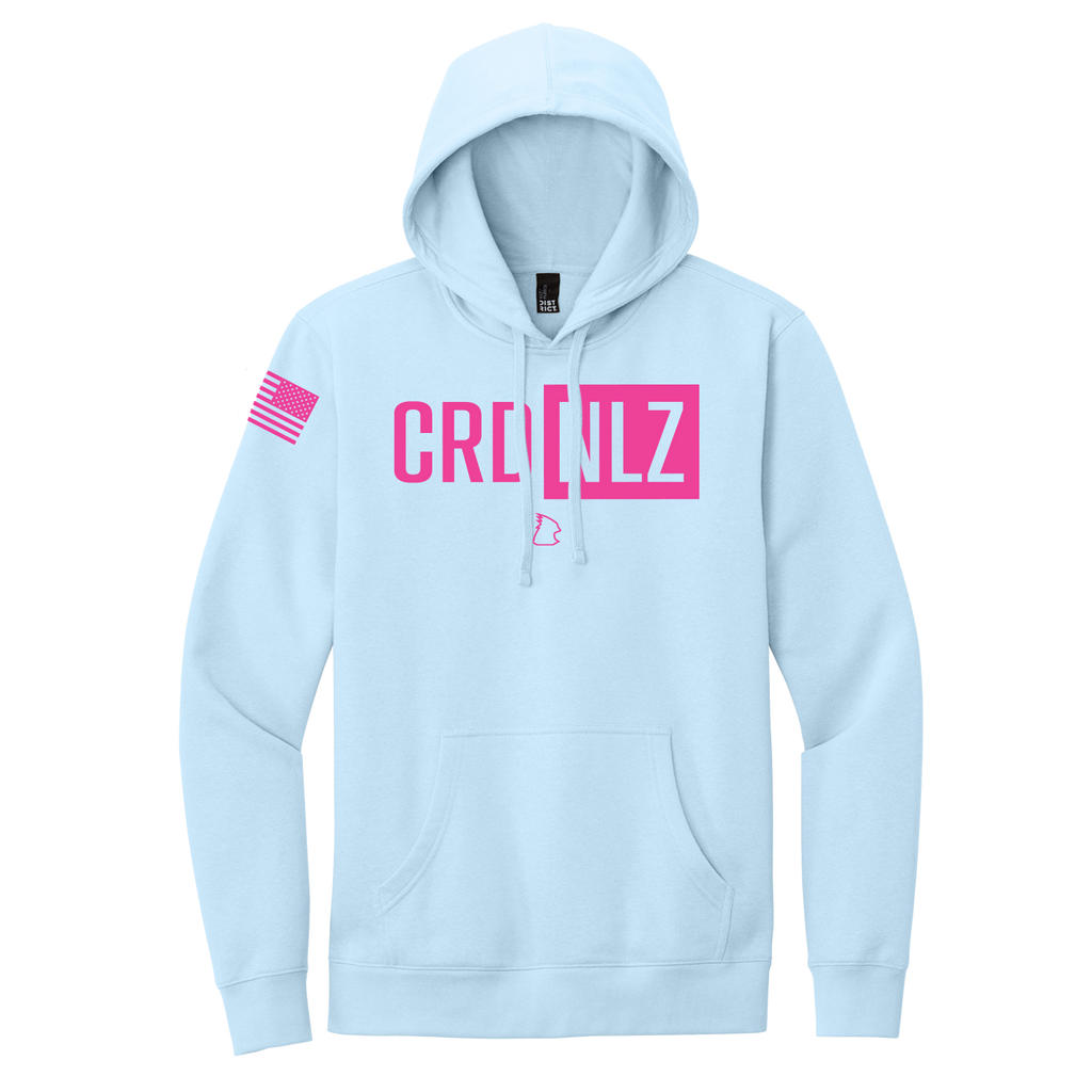 NEW District Mens V.I.T Fleece Hoodie (CRD NLZ)