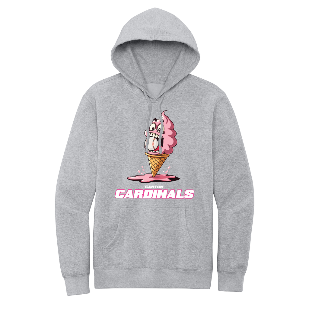 NEW District Mens V.I.T Fleece Hoodie (Ice Cream Cone)