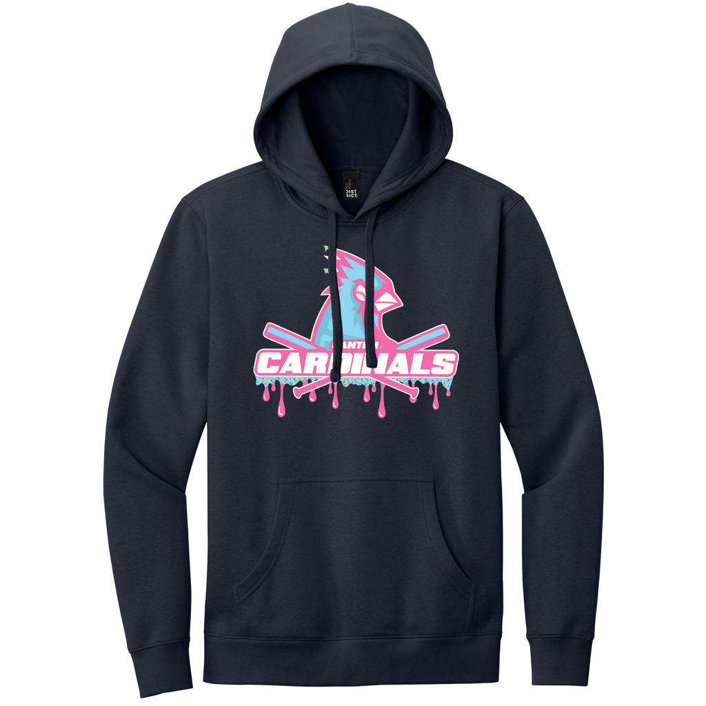 NEW District Mens V.I.T Fleece Hoodie (Cardinals Drip)