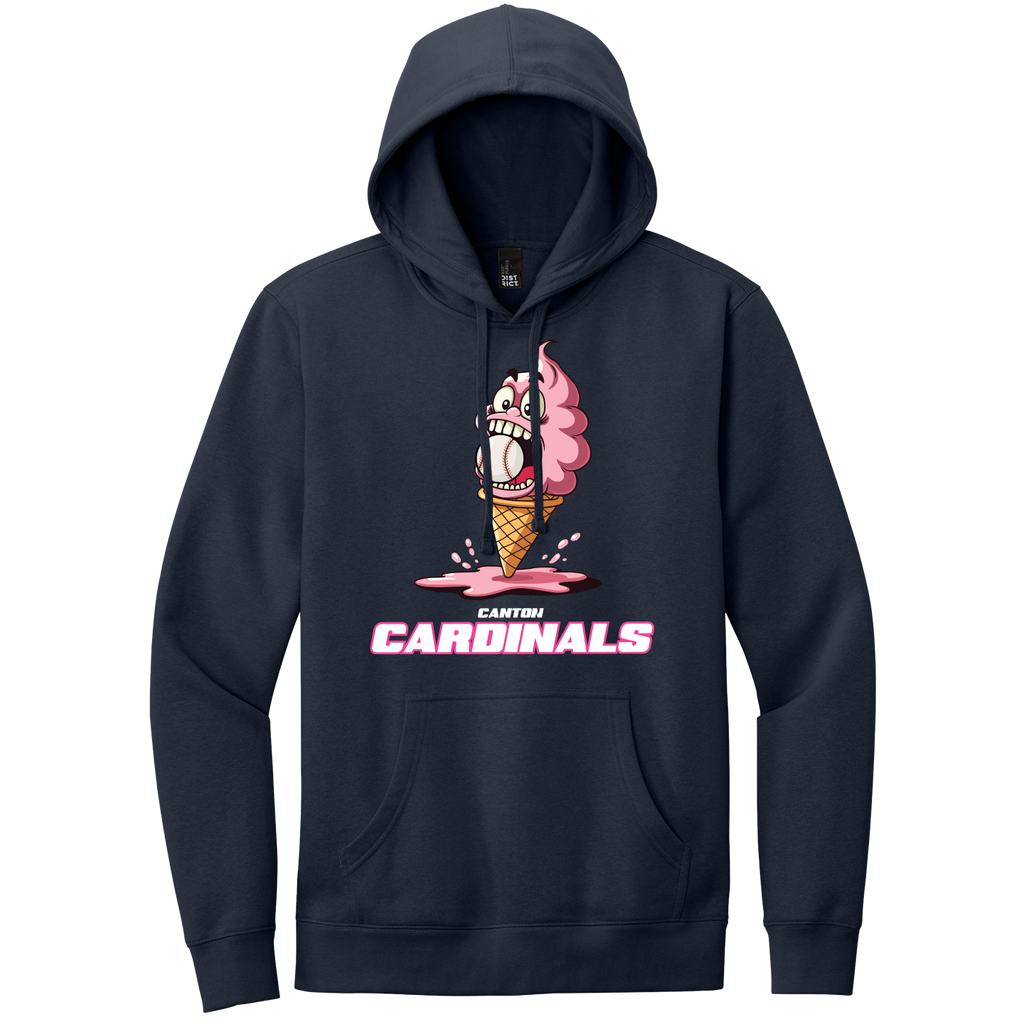 NEW District Mens V.I.T Fleece Hoodie (Ice Cream Cone)