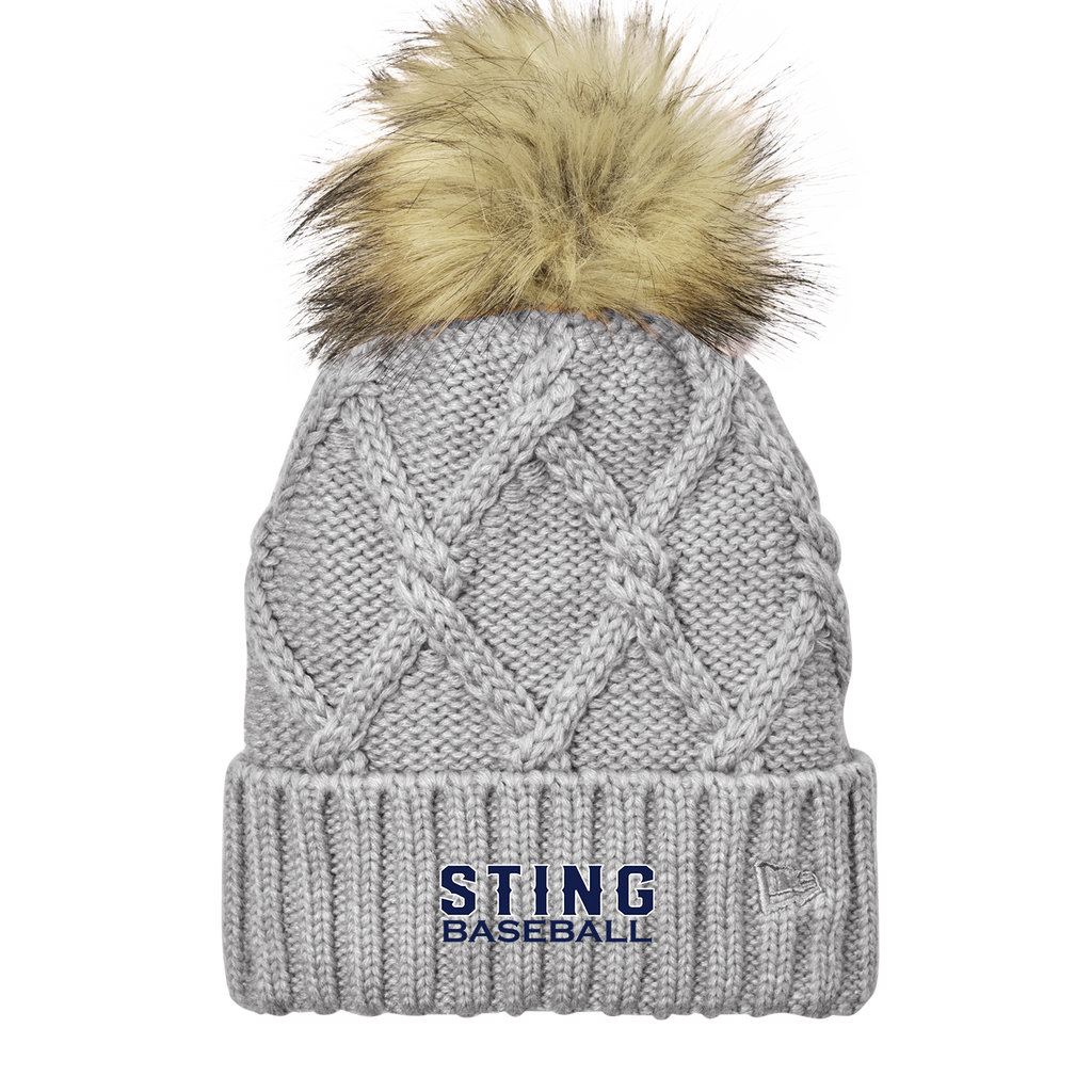 NEW ERA FAUX FUR POM BEANIE