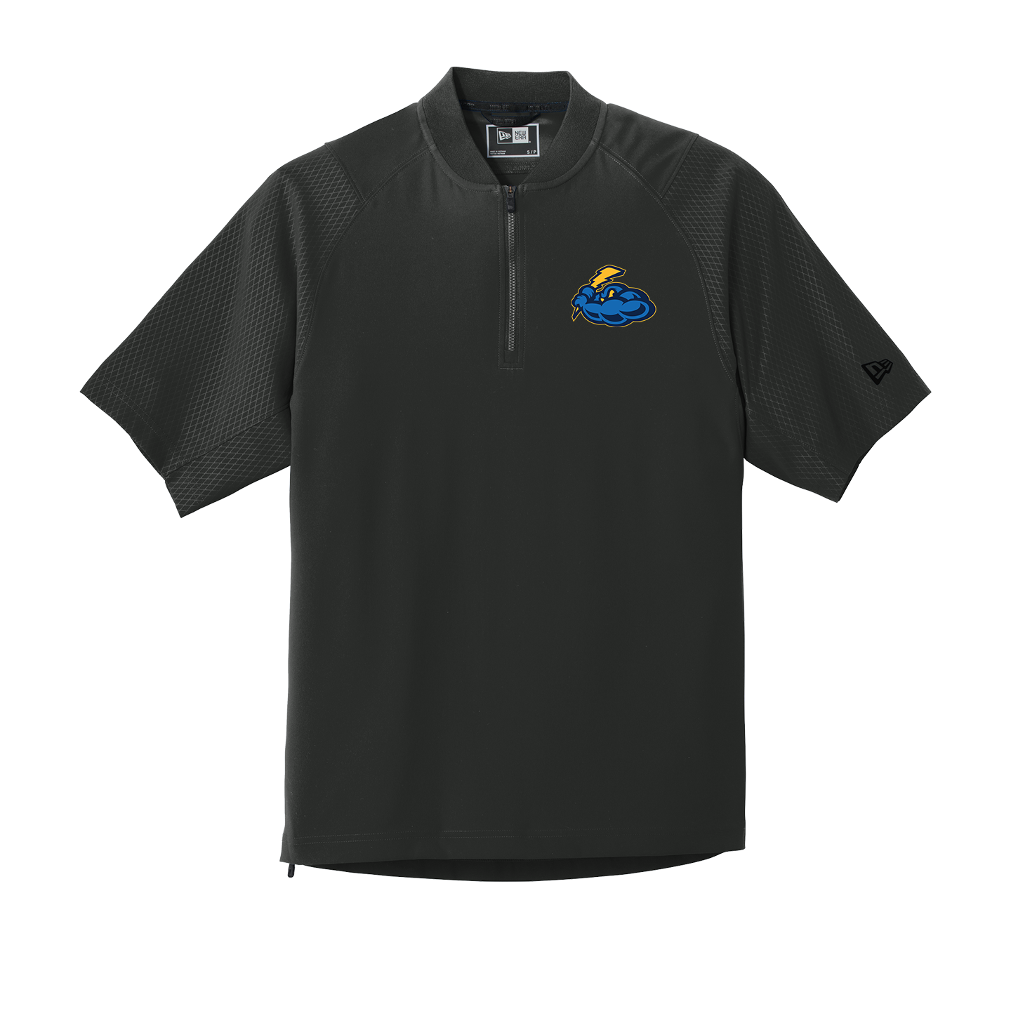 New Era® Youth Cage Short Sleeve 1/4-Zip Jacket