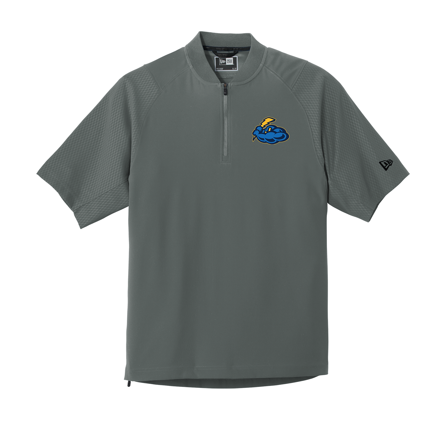 New Era® Youth Cage Short Sleeve 1/4-Zip Jacket