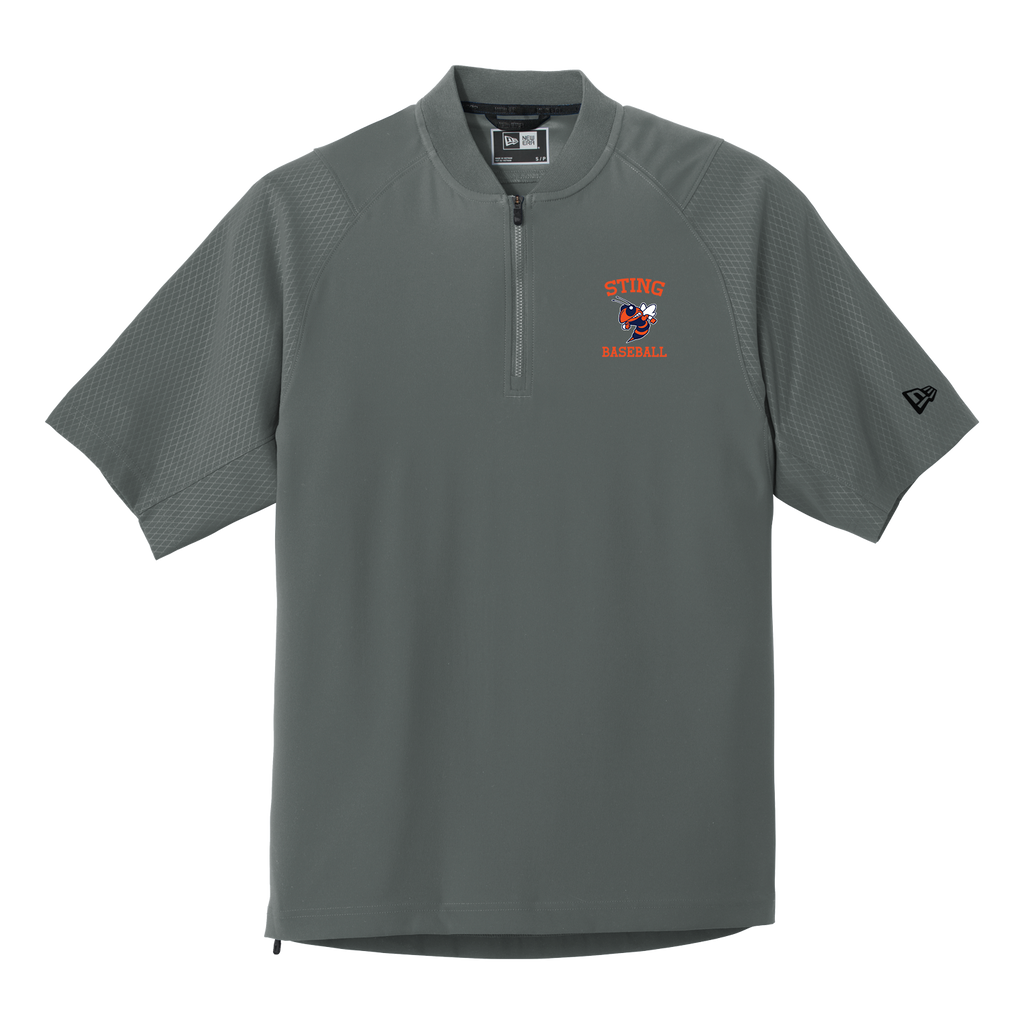 NEW ERA CAGE SHORT SLEEVE 1/4-ZIP JACKET