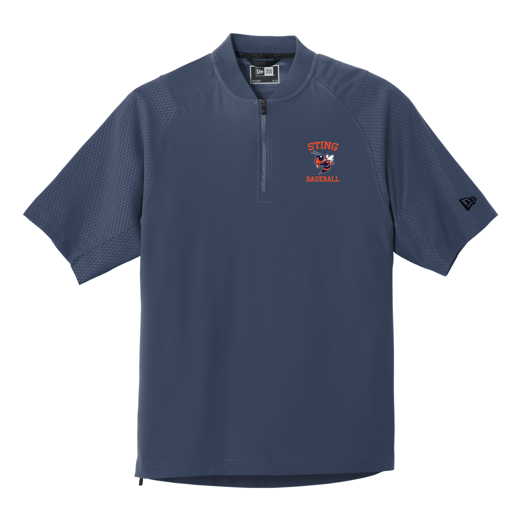 NEW ERA CAGE SHORT SLEEVE 1/4-ZIP JACKET