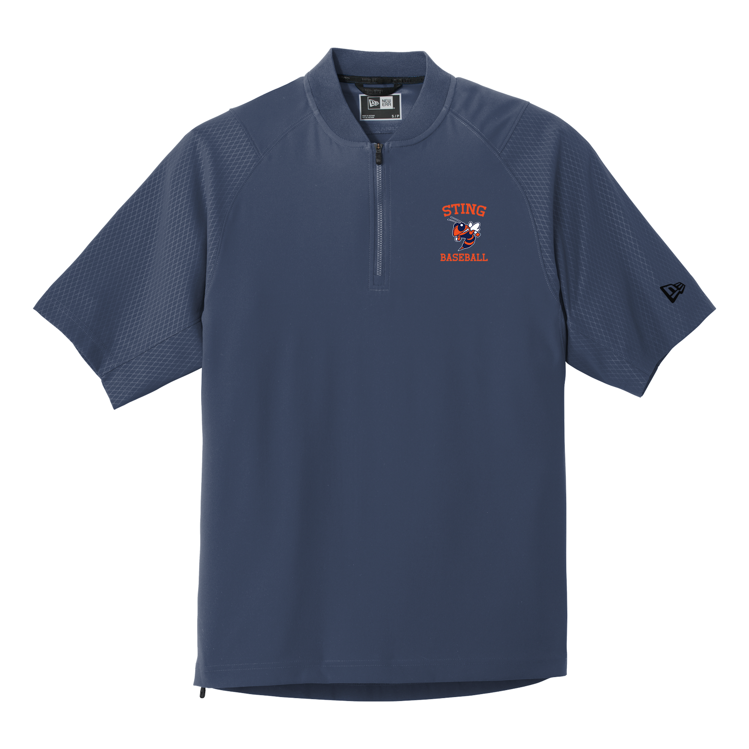 NEW ERA CAGE SHORT SLEEVE 1/4-ZIP JACKET