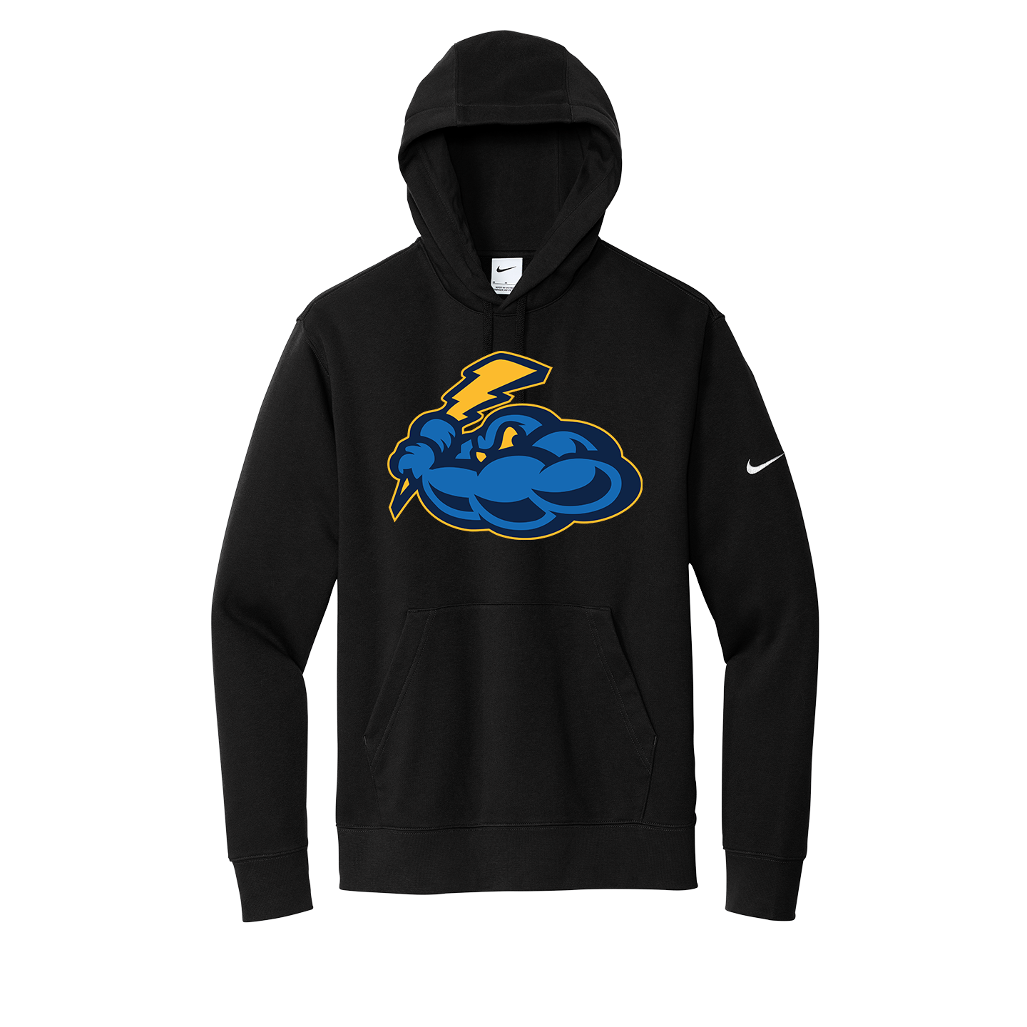 Nike Club Fleece Sleeve Swoosh Pullover Hoodie