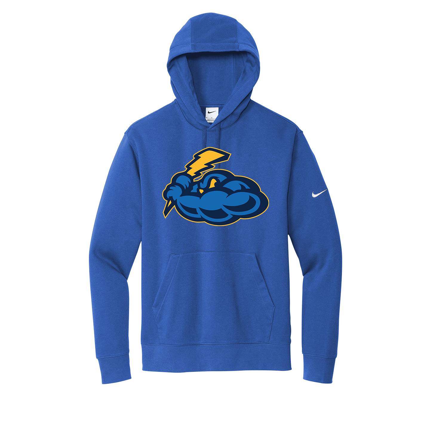 Nike Club Fleece Sleeve Swoosh Pullover Hoodie