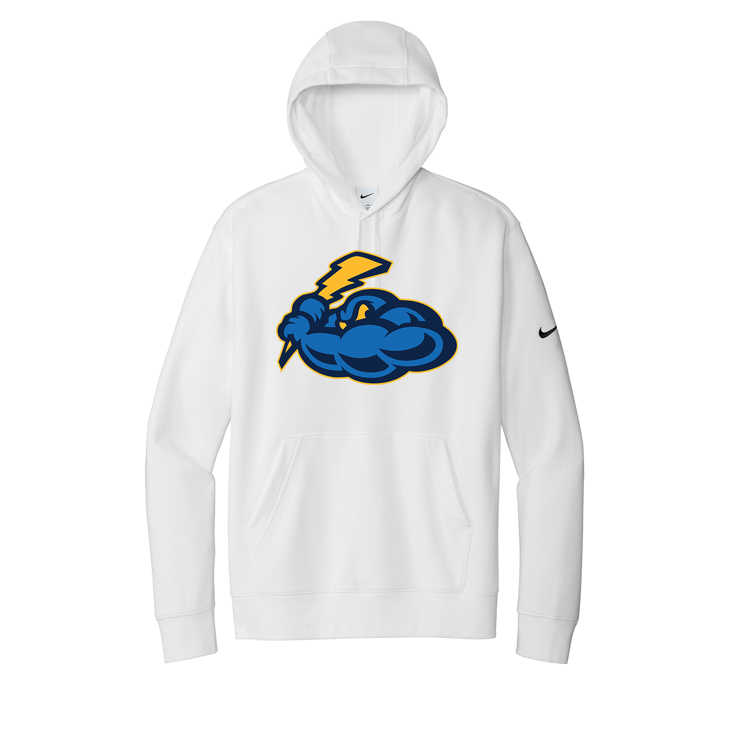 Nike Club Fleece Sleeve Swoosh Pullover Hoodie