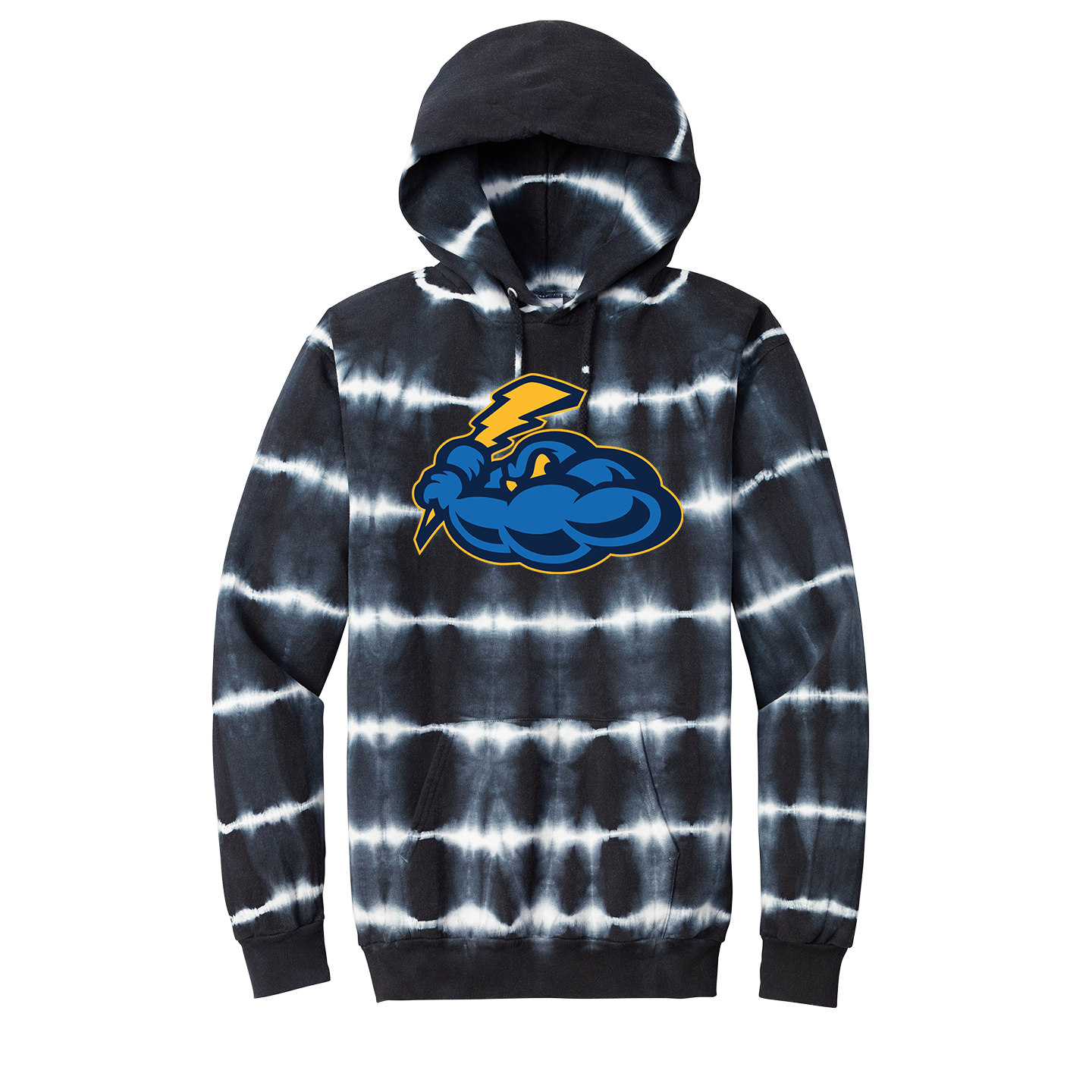 Port & Co™ Allover Stripe Tie-Dye Fleece