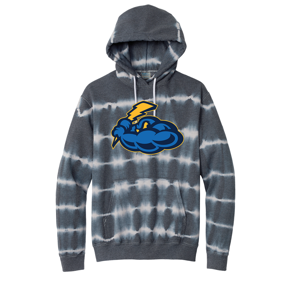 Port & Co™ Allover Stripe Tie-Dye Fleece