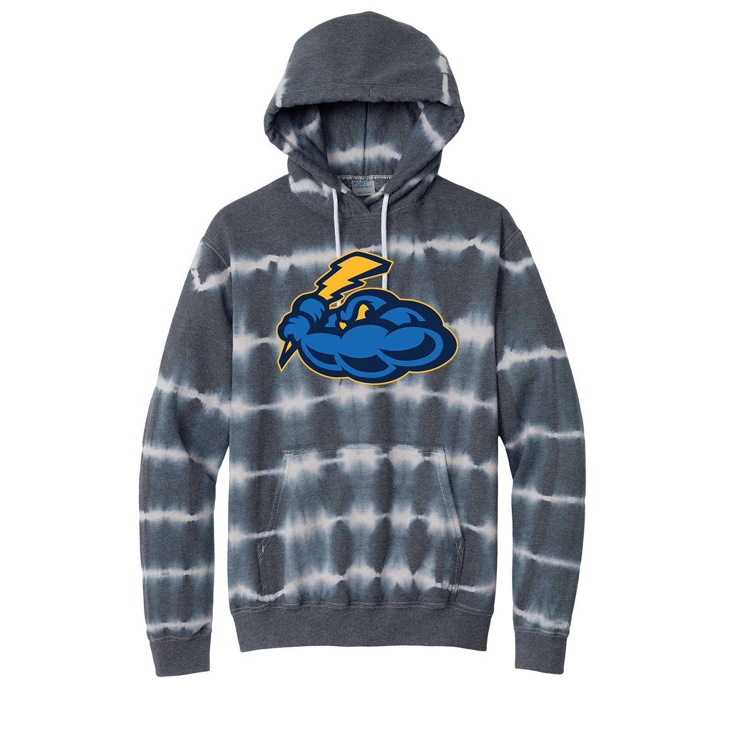 Port & Co™ Allover Stripe Tie-Dye Fleece
