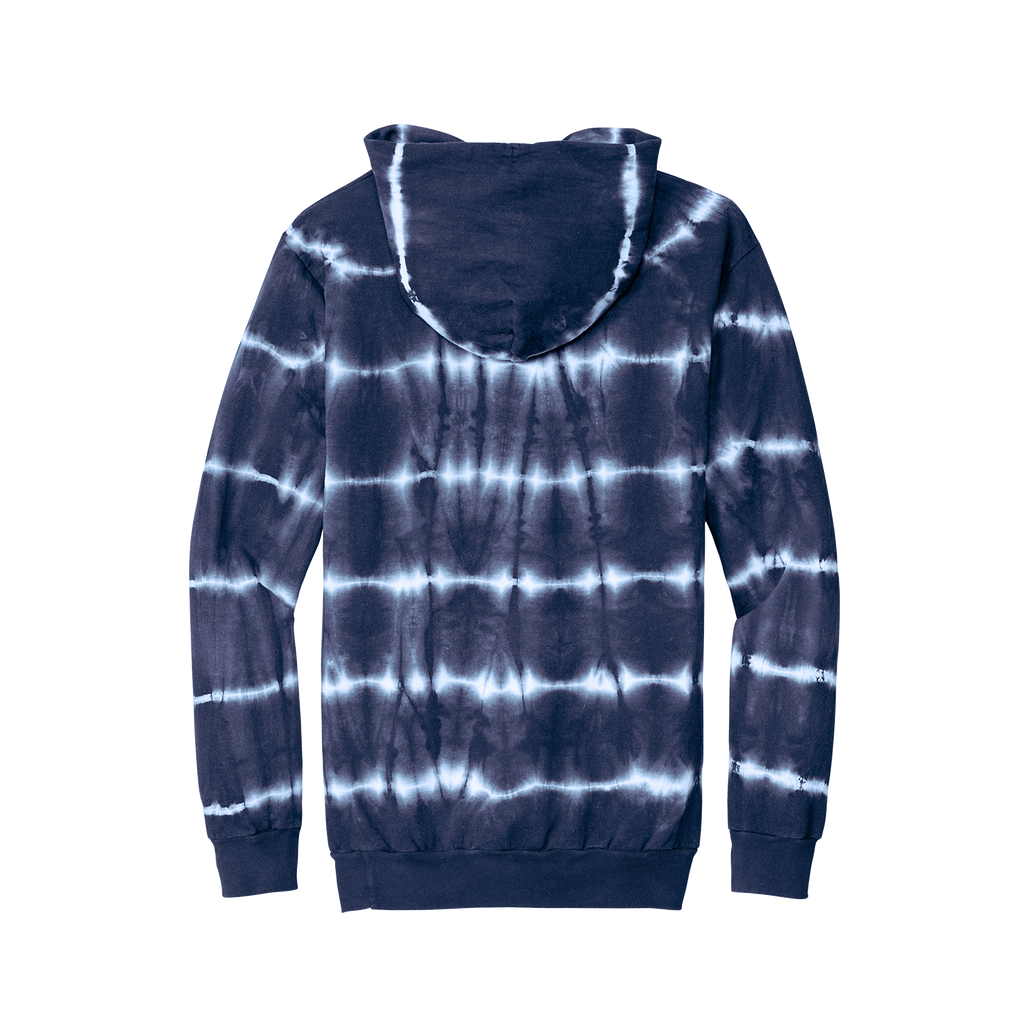 PORT & COMPANY STRIPE TIE-DYE FLEECE