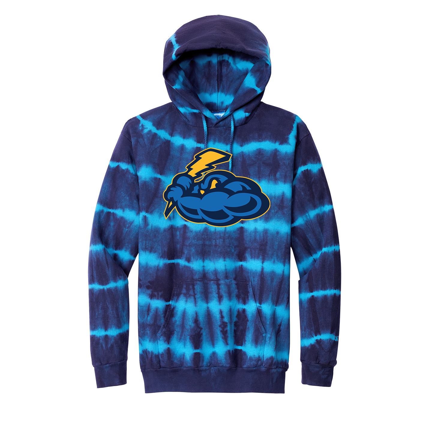 Port & Co™ Allover Stripe Tie-Dye Fleece