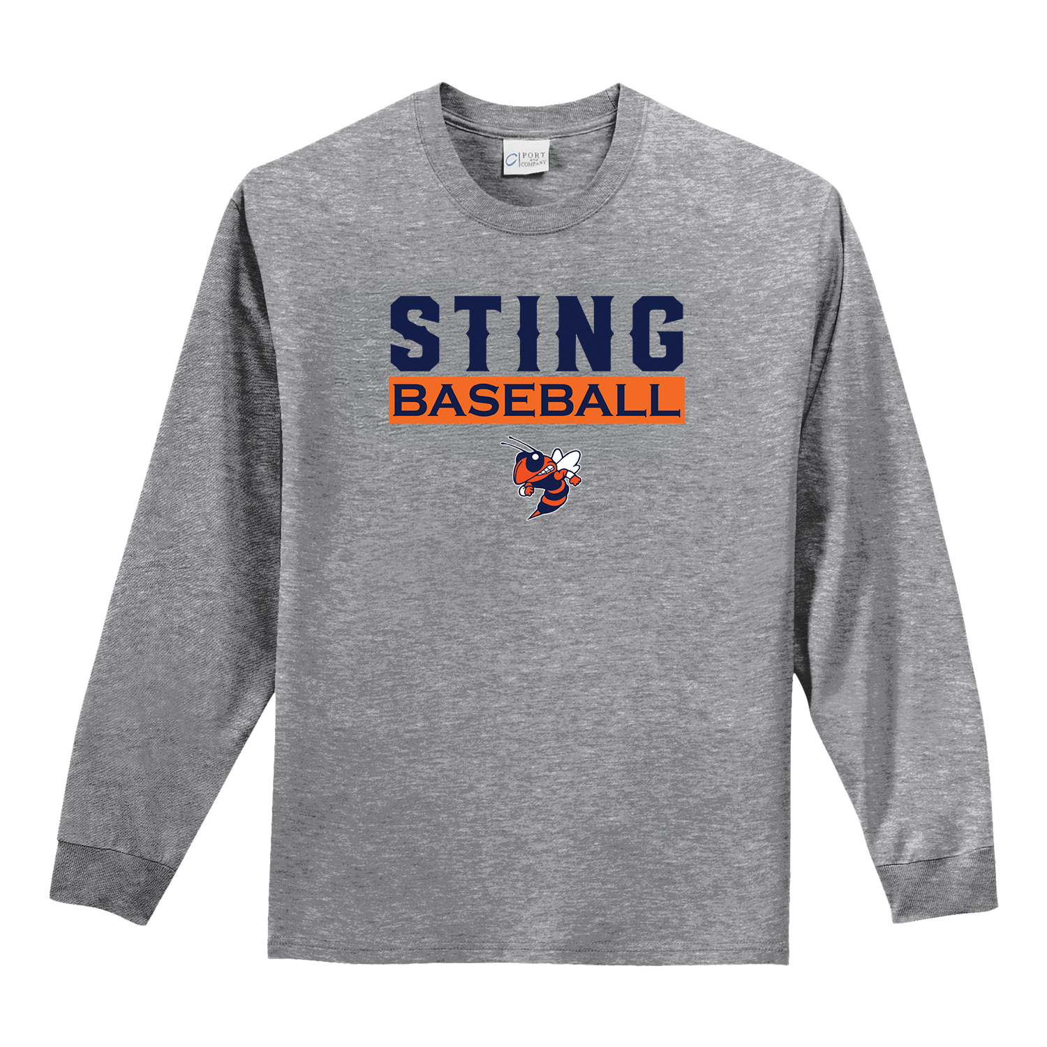PORT & COMPANY LONG SLEEVE ESSENTIAL TEE