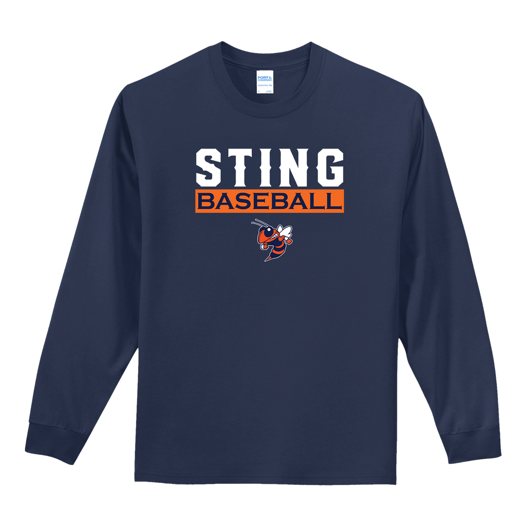 PORT & COMPANY LONG SLEEVE ESSENTIAL TEE