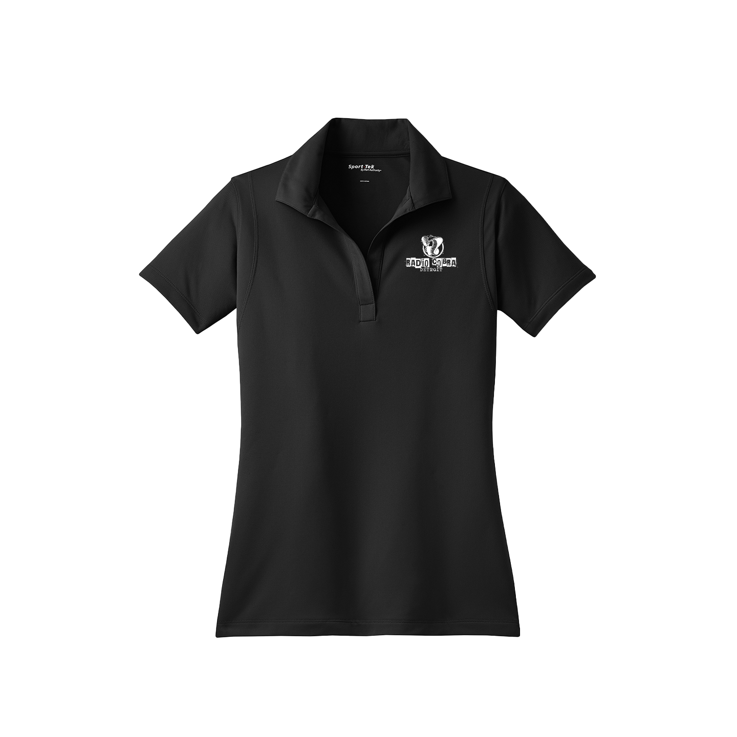 RADIO COBRA LADIES POLO  - BLACK