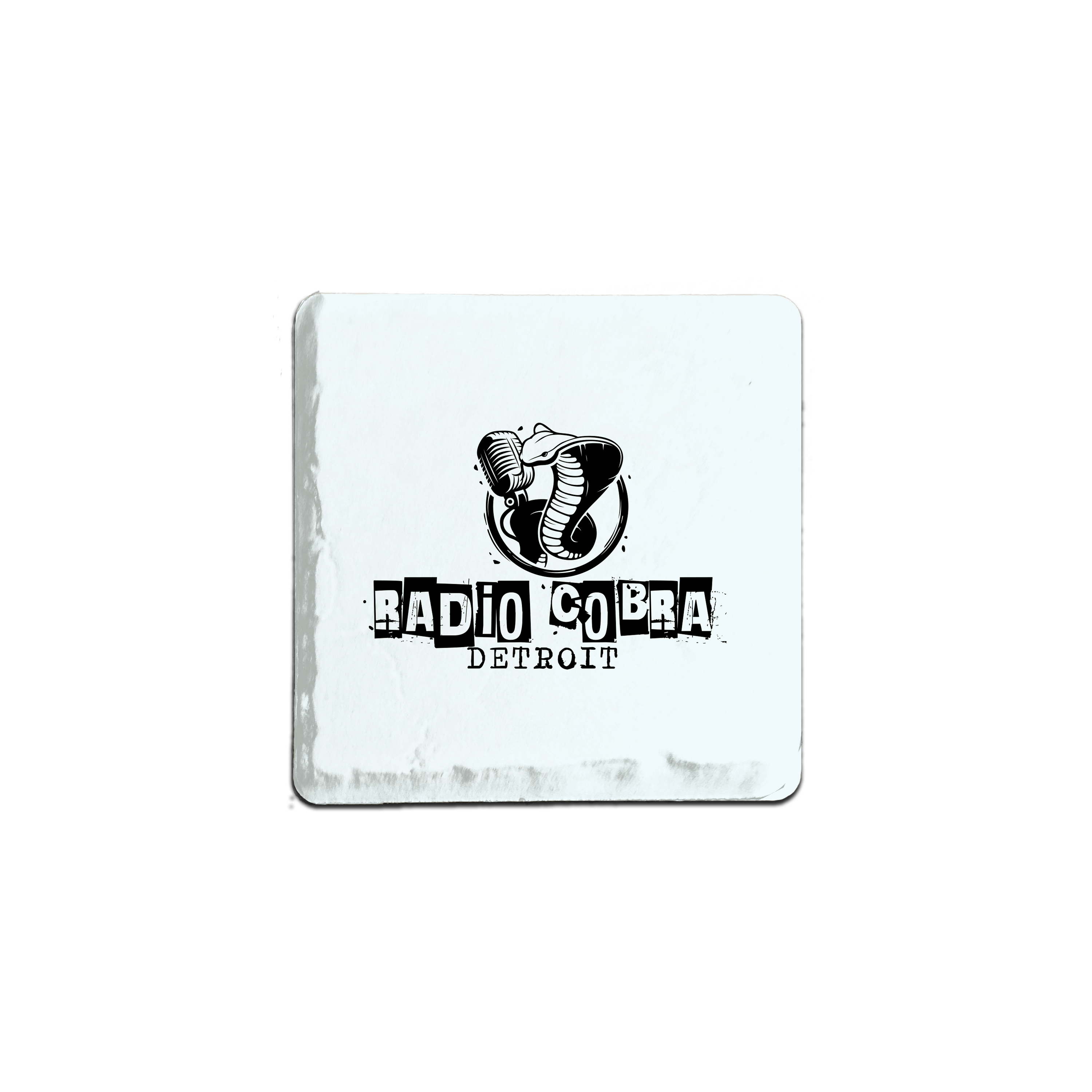 STONE COASTER - WHITE