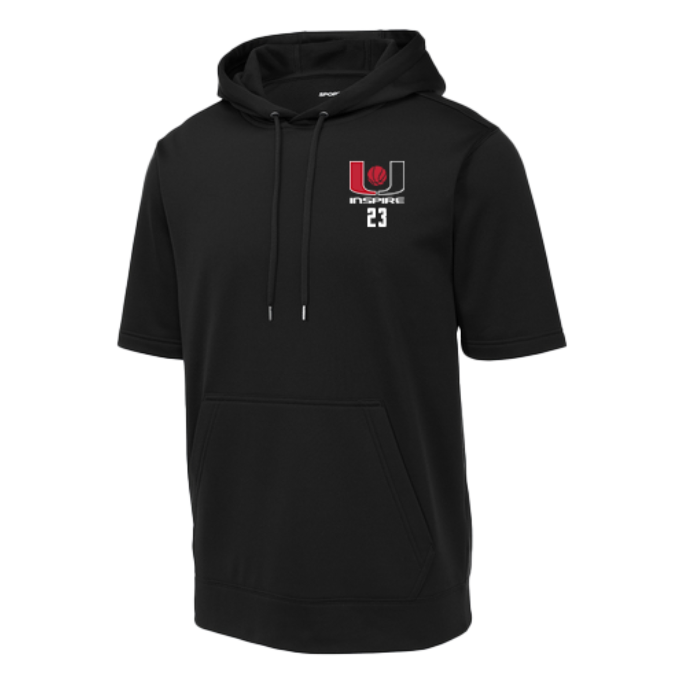 Sport-Tek ® Sport-Wick ® Fleece Short Sleeve Hooded Pullover