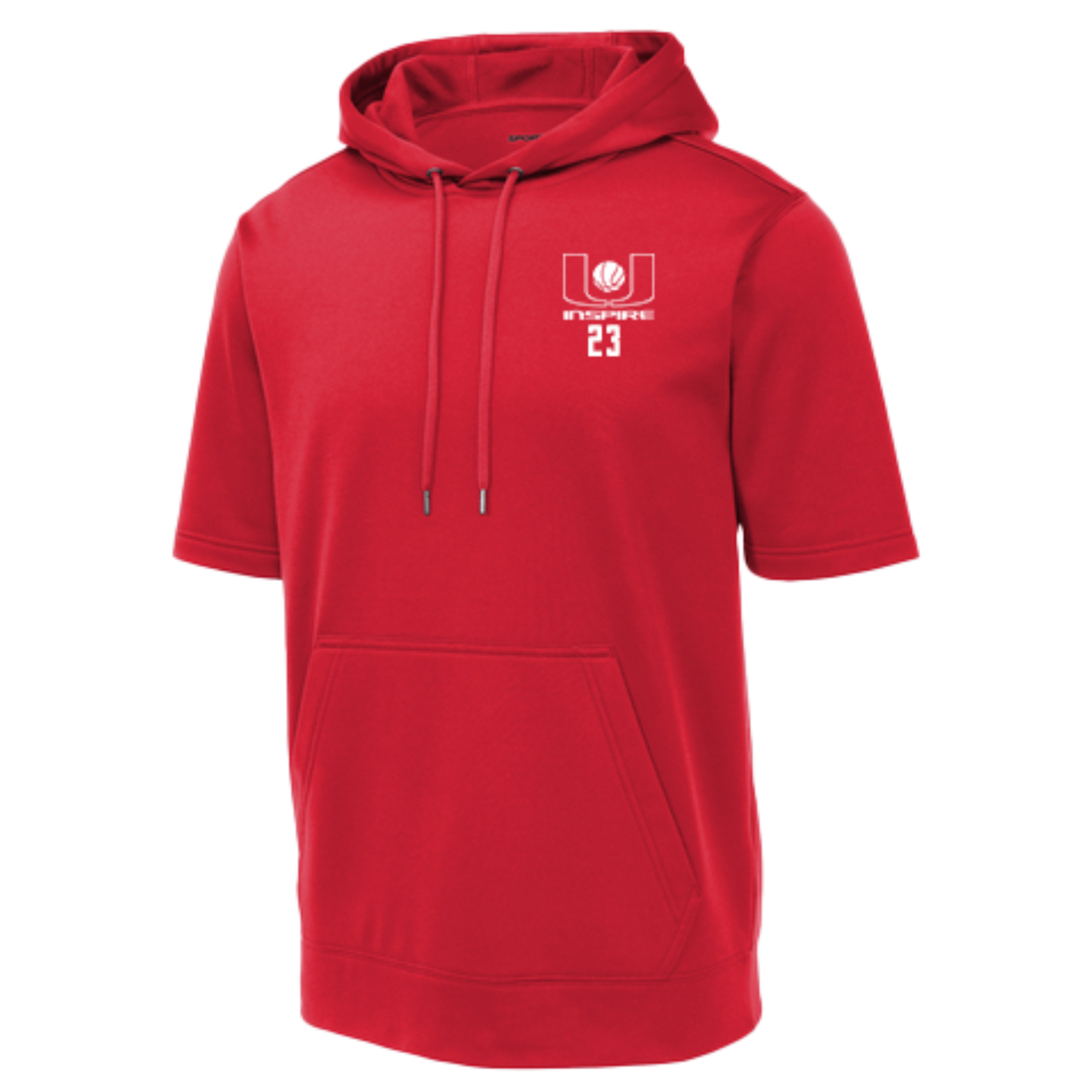 Sport-Tek ® Sport-Wick ® Fleece Short Sleeve Hooded Pullover
