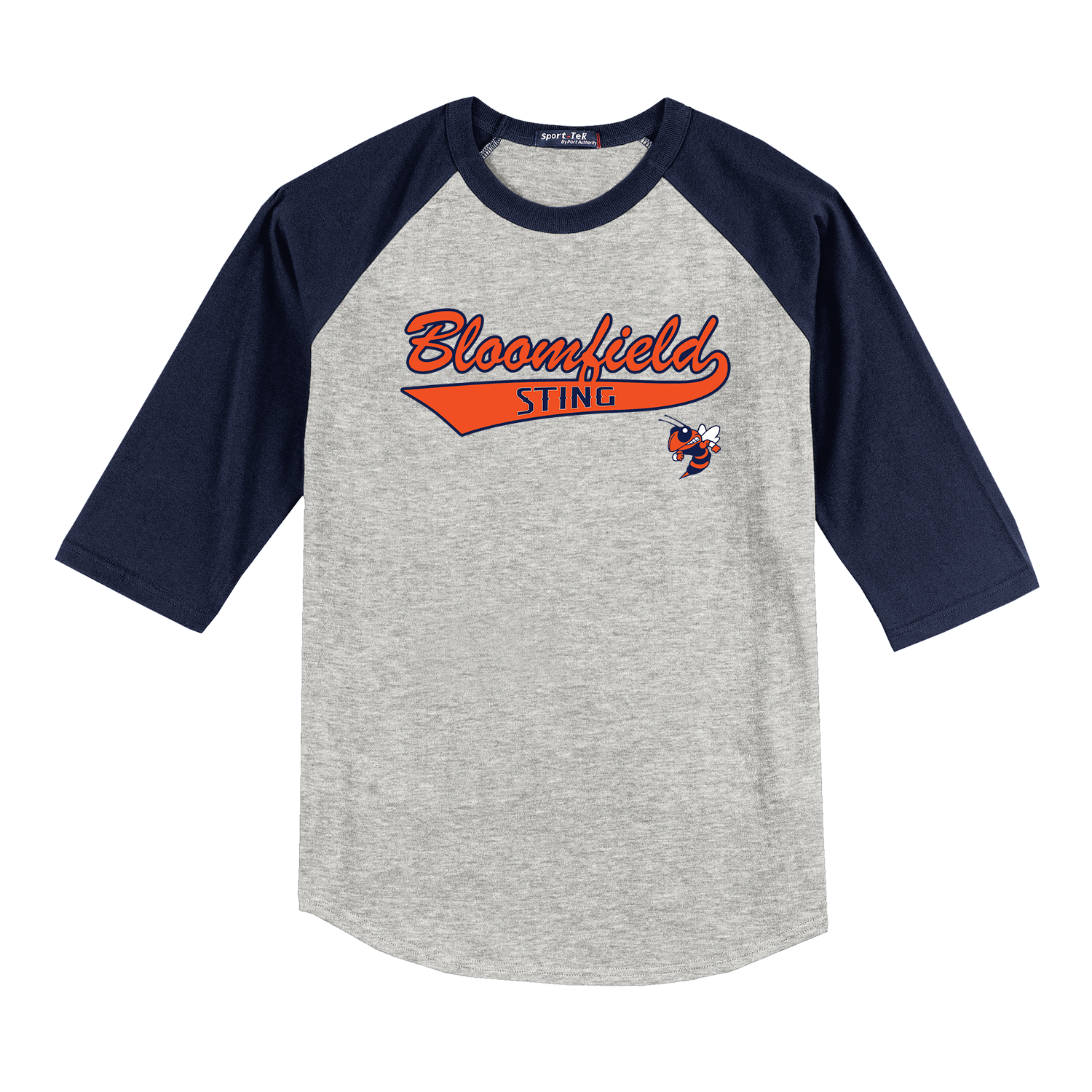 SPORT-TEK COLORBLOCK RAGLAN JERSEY